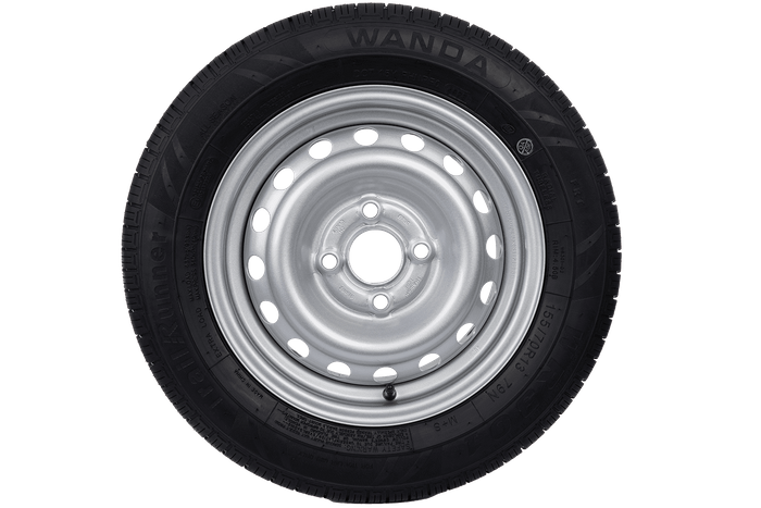 Rueda de remolque NEUMÁTICOS WANDA 155/70 R13 79N LLANTA TRAILER TOP 4Jx13"H2 4x100 ET:30
