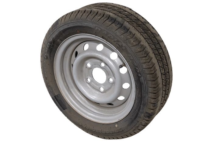 OUTLET Rueda reforzada para remolque LINGLONG NEUMÁTICO 195/50 R13C 104/101N LLANTA UNITRAILER 5.5Jx13"H2 5x112 ET:30