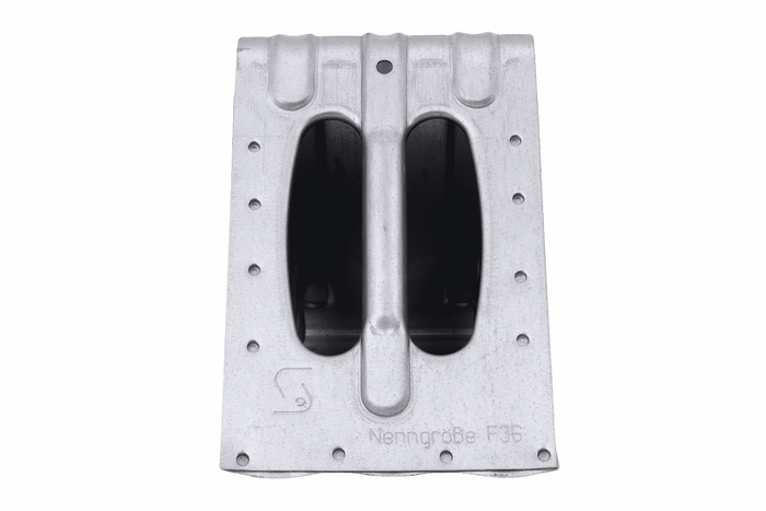 Calzo para ruedas KNOTT G36 h: 150 mm metal