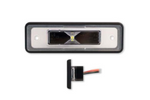 Luz de matrícula LED integrada ASPÖCK REGPOINT con cable de 0,8 m