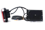 Luz trasera LED WAŚ W150DD universal con 6 funciones