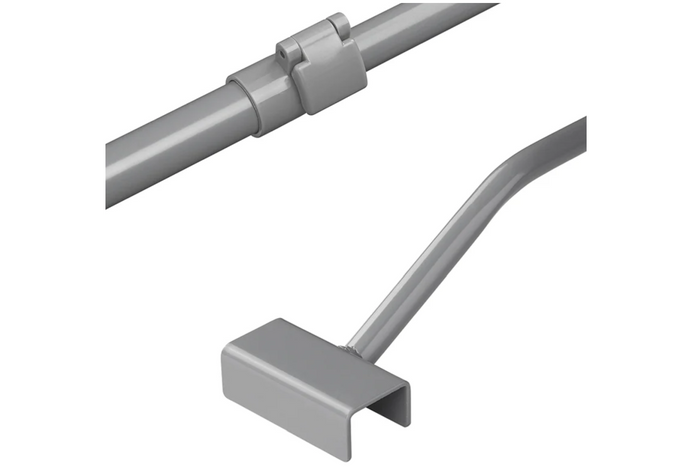 Soporte plano para lona para remolque ProPlus 340918V01 ajustable de 152 a 220 cm.