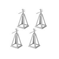 Juego de cuatro soportes extensibles ProPlus 360803 estabilizador para remolques de 3600 kg y 430 mm.