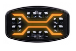 Reflektor drogowy LED X-SPIDER + poz /strobo amber