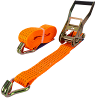 Cinta transportadora UNITRAILER de 5 m/50 mm/5 t de color naranja con tensor