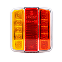 Luz trasera LED universal TT TECHNOLOGY TT.12006 con 4 funciones