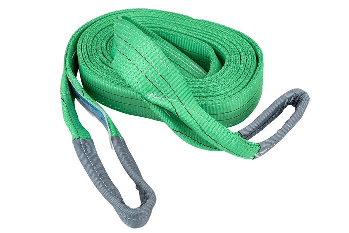 Eslinga de grúa HEFFA de 6 m/60 mm/2 t con bucles