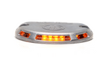 WAŚ 1126 W151 Luz de advertencia LED naranja para plataforma elevadora trasera