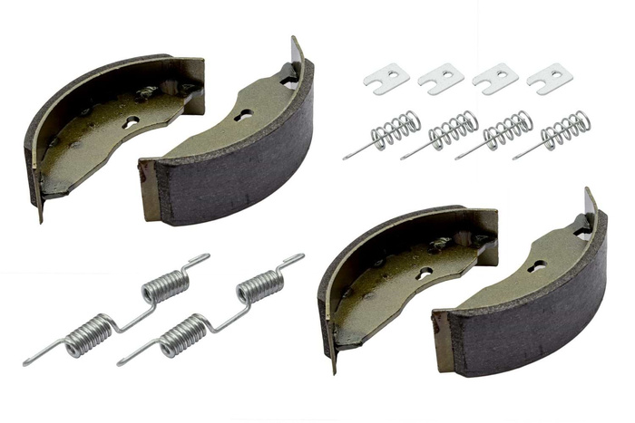 Zapatas de freno para eje AL-KO 160x40 con completo de muelles UNITRAILER