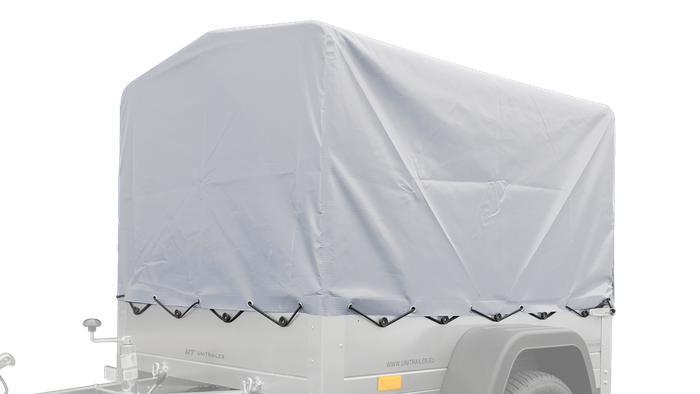 Unitrailer 1510/150 cubierta KIPP H-800 GRIS