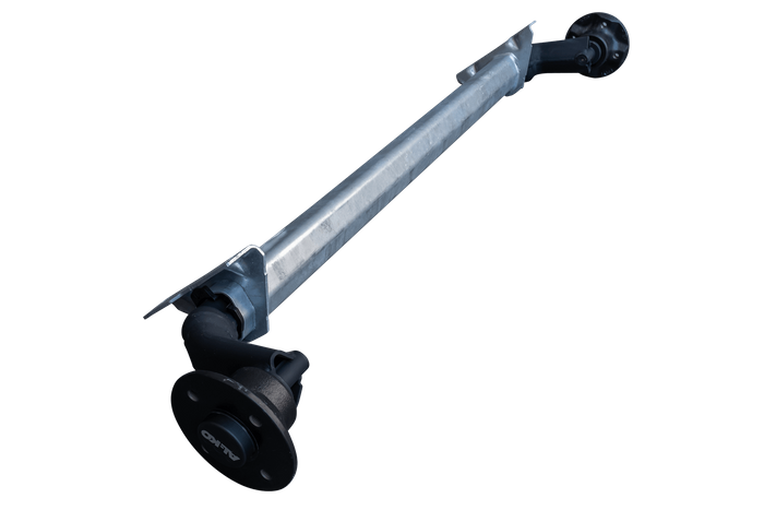 AL-KO OPTIMA eje sin freno para remolque de barco 750kg 960mm 1280mm 4x100