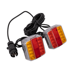Luces traseras LED TT Technology TT.12007 4 funciones izquierda + derecha, magnéticas
