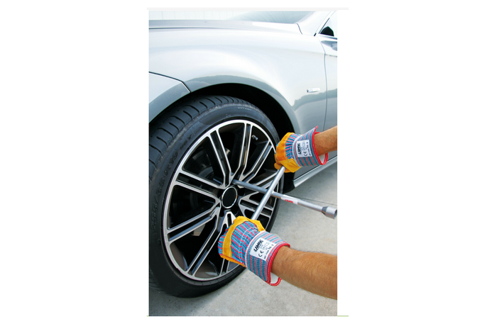 Guantes de taller LAMPA Shammy guantes de cuero talla 9