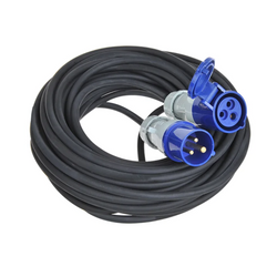 Cable alargador para camping ProPlus 373538, enchufe y toma CEE, 16 A, 40 m