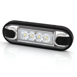 Lámpara de posición LED universal delgada blanca HORPOL LD 3210