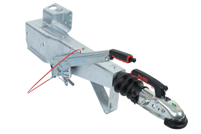 Dispositivo de inercia AL-KO 251S con enganche AK270 para remolque de 2600 kg con lanza cuadrada