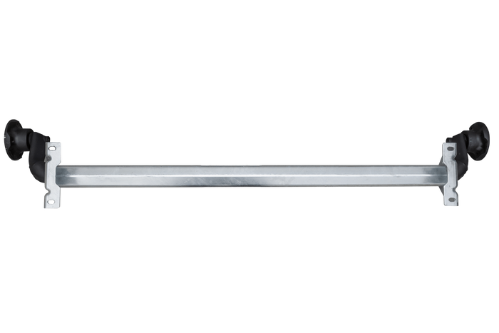 AL-KO OPTIMA eje sin freno para remolque 750kg 1230mm 1610mm 4x100