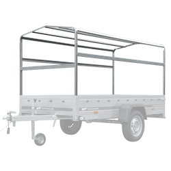 Bastidor H-1100 para cubierta de lona del remolque UNITRAILER GARDEN TRAILER 264 y 264/2KIPP