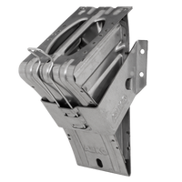 Calzo de rueda con soporte de montaje AL-KO UK36 h:161mm
