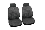 Fundas de asiento de coche LAMPA Ziga, color antracita, para los asientos delanteros
