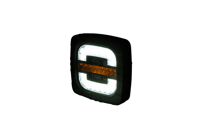 Faro delantero LED HORPOL ROCA LZD 2799, 2 funciones, universal