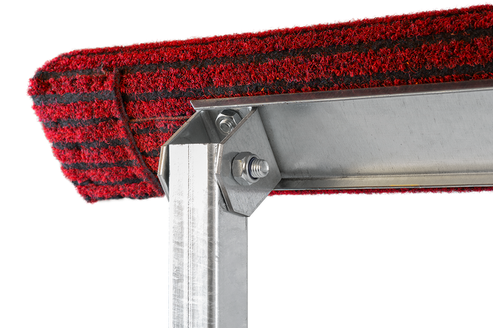 Soporte lateral plano UNITRAILER, longitud 200 cm, altura 30 cm, para remolque de barco