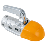 Enganche de bola STEELPRESS BC-3000C-00-00+Z3 para remolque de 3000 kg con barra de tiro de tubo de 35-50 mm, fundición gris