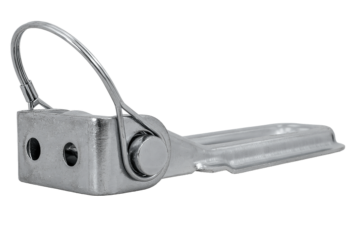 Bisagra lateral con manija y perno WINTERHOFF BSCH 10-17-170+BSCHG 10-17-B+BSCHG 10-17-B montaje lateral de remolque completo