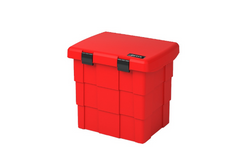 Caja PITBOX DAKEN 86014 para materiales a granel, contenedor para arena y sal de carretera, 655 x 570 x 520 mm, 108,5 l