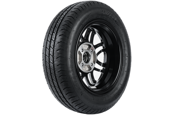 Rueda de remolque LINGLONG TIRE 155/70 R13 75N ALU UNITRAILER RIM 4Jx13" 4x100 ET:30