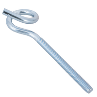 Gancho de construcción DROMET HOH M8x140 con extremo oscilante