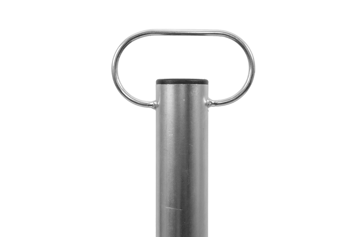 UNITRAILER MS 0019-700 soporte fijo para remolque de plataforma plana de 150 kg, 48 mm, 700 mm