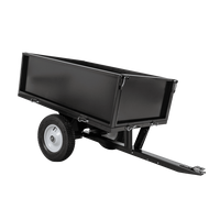 Remolque de jardín para tractor, quad UNITRAILER basculante de 225 kg, 1030 x 700 mm
