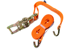 Cinta transportadora UNITRAILER de 5 m/35 mm/2 t de color naranja con tensor