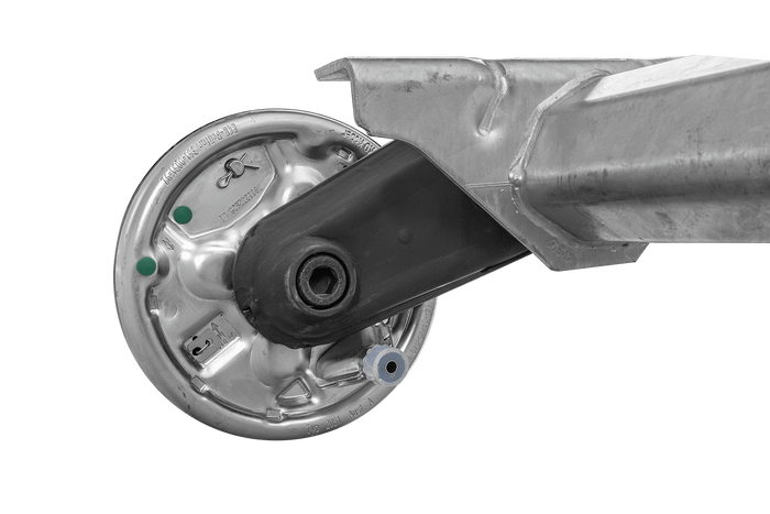 AL-KO COMPACT eje frenado para remolque / grúa 1350kg 900mm 1300mm 5x112