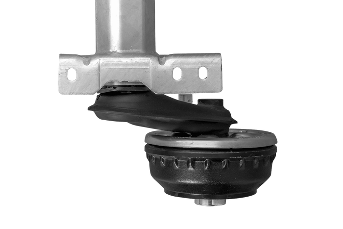 AL-KO COMPACT eje frenado para remolque / grúa 1350kg 900mm 1300mm 5x112