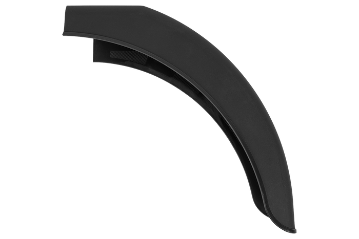 Guardabarros izquierdo para remolque DOMAR DR1014001, paso de rueda de 400/240 mm