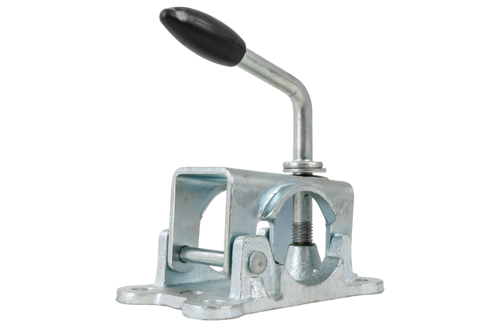 Abrazadera para rueda jockey KNOTT LBG48, hierro fundido, 48 mm