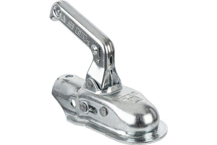 Enganche de bola WINTERHOFF WW13-N para remolque de 1500kg con lanza tubular de 45mm