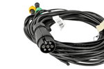 Juego de luces: luces traseras LED DOBPLAST DPT35 + luces de posición laterales LED FRISTOM FT-009 + arnés MANTES de 7 pines y 7 m