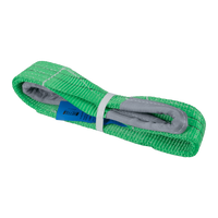 Eslinga de grúa HEFFA de 1 m/60 mm/2 t con bucles