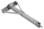 Estabilizador de esquina extensible KNOTT 6X1197.007 para remolque de 1100 kg y 498 mm