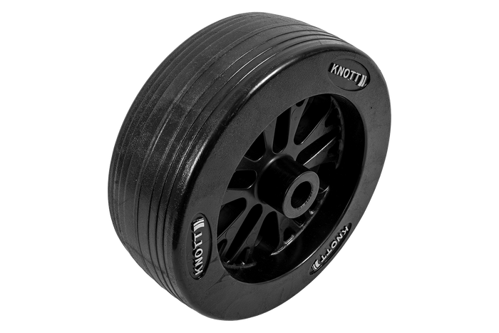 Rueda de repuesto para la rueda jockey KNOTT 6D7691.002, de plástico, 210x75 mm.