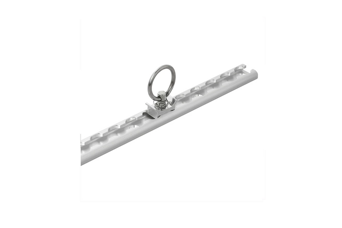 Riel de carga para aerolíneas ProPlus 342174, riel de carga de aluminio, 60 cm