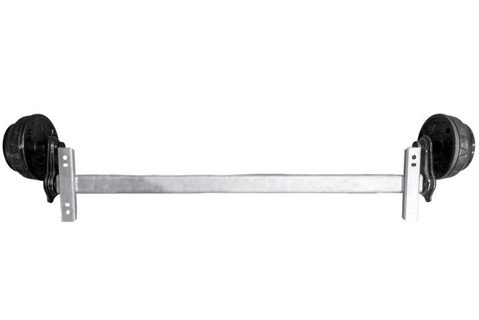 Eje con freno KNOTT VGB18MV para remolque/transportador 1800 kg 1400 mm 1900 mm 5x112