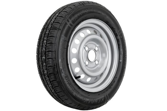 Rueda remolque NEUMÁTICOS KENDA 155/70 R13 74N KENDA LLANTA 4Jx13"H2 4x100 ET:30