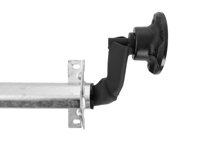 AL-KO OPTIMA eje sin freno para remolque 750kg 1130mm 1540mm 4x100