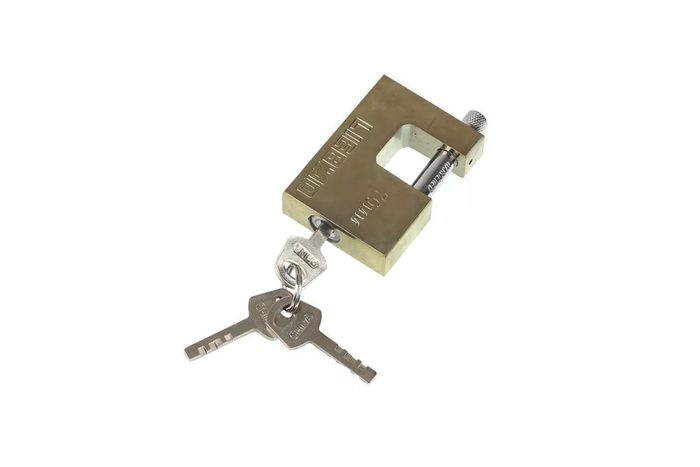 Candado de latón 70mm HERMON, diámetro de oreja 10mm