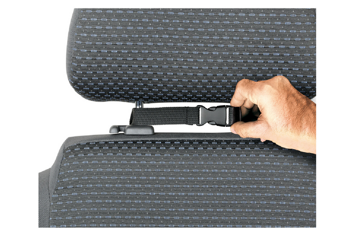 Organizador de coche LAMPA Premium de 6 bolsillos para asiento 41x60cm