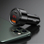 Cargador USB para coche BASEUS Magic Series, USB-C de 45 W